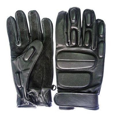 Tactical leather gloves Mittens S