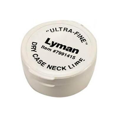 Lubricate before Lyman dry case neck