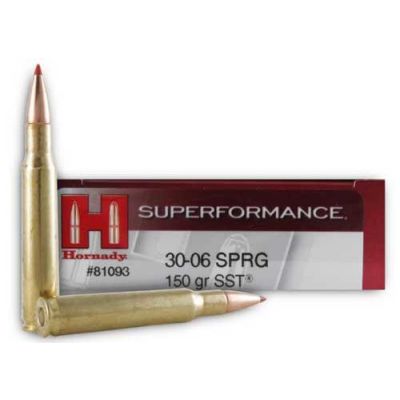 Cartridge 30-06 150gr SST Superformance Hornady