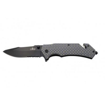 Knife assisted G10 Black sierra 8.5cm Third