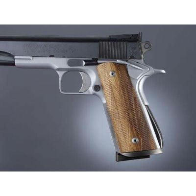 Grip wood diamonds pistol 1911 HOGUE