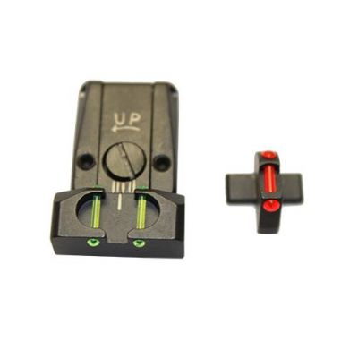 Rear Sight and punto fiber TTF for Colt 80 LPA