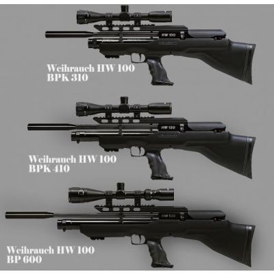Air rifle 4,5 PCP HW100 WEIHRAUCH