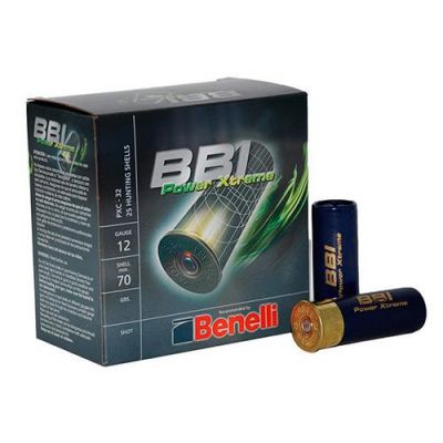 Cartridge 12 (6) 34gr Power Xtreme Benelli BBI