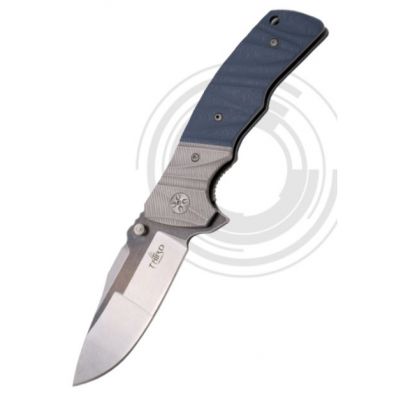 Knife assisted G10 blue 9,6cm Third